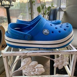Blue Toddler Crocs